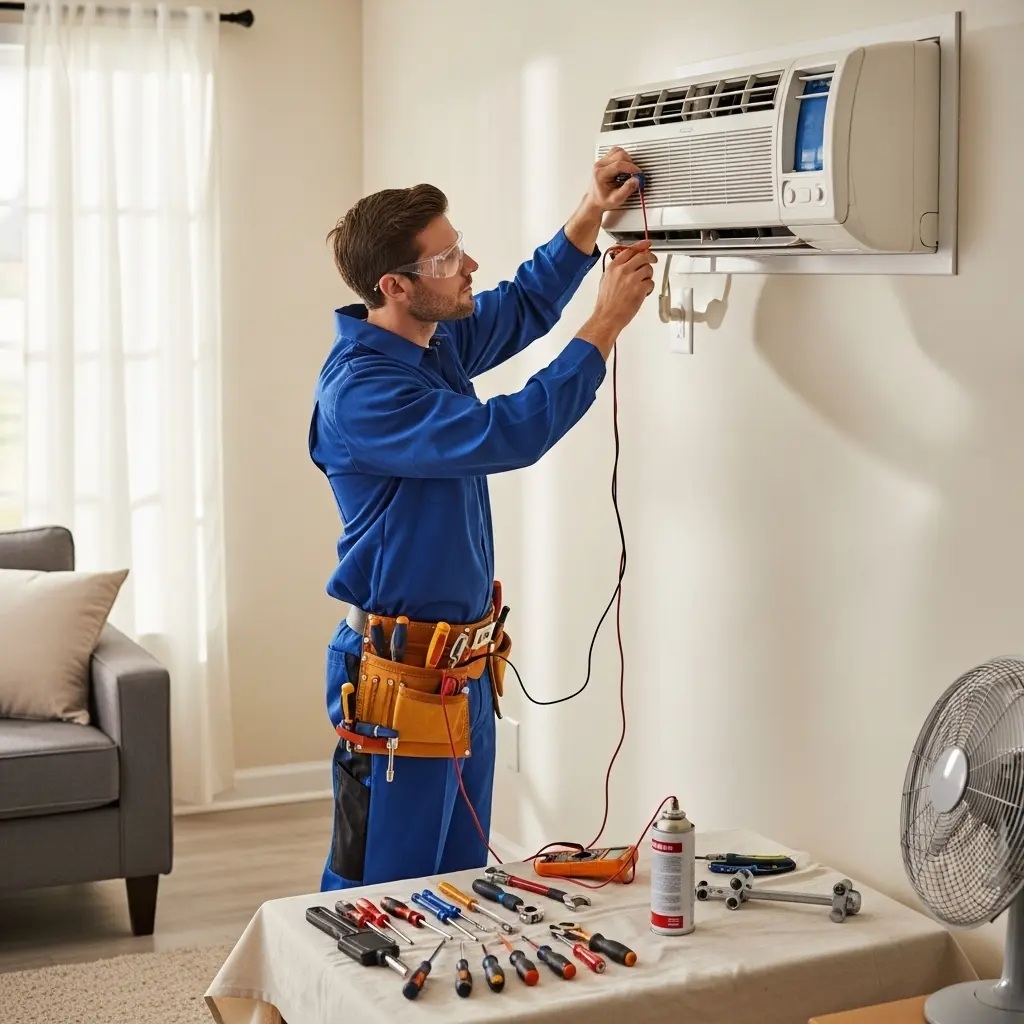 Yenimahalle Şenocak Şenocak klima gaz dolumu ve bakım – Enerji verimliliği artırıldı. - Teknik servis örneği
